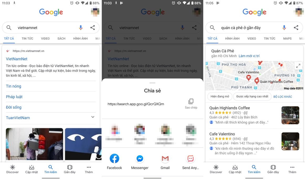 Cách chia sẻ kết quả tìm kiếm Google với bạn bè